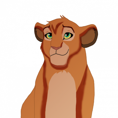 lion whiskers illustration